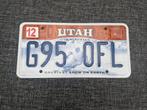 Utah Kentekenplaat USA Nummerbord Nummerplaat License plate, Ophalen of Verzenden, Gebruikt, Auto's