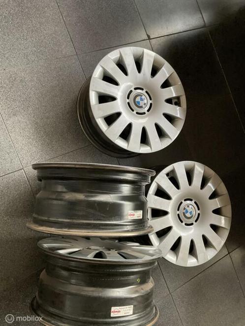 Stalen velgen origineel set staal bmw, Auto-onderdelen, Banden en Velgen, 16 inch, Gebruikt, Ophalen of Verzenden