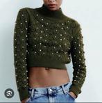 Zara trui met parels - Maat S, Ophalen of Verzenden, Zo goed als nieuw, Maat 36 (S)