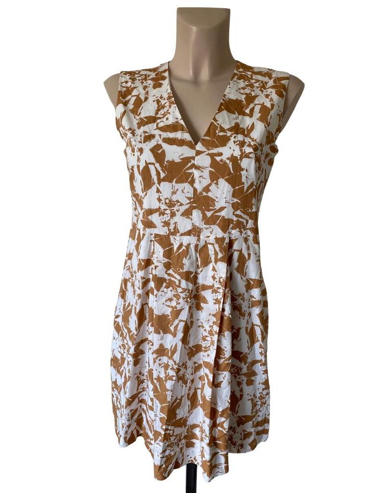 COS jurk S, Kleding | Dames, Jurken, Zo goed als nieuw, Maat 38/40 (M), Blauw, Onder de knie, Ophalen of Verzenden