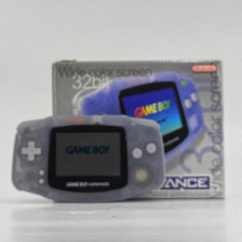 Nintendo Gameboy Advance - Transparant | Compleet in doos, Spelcomputers en Games, Spelcomputers | Nintendo Game Boy, Zo goed als nieuw