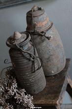 Nepalese kruiken /Nepalese potten met deksel, Www.jufbrocante.nl, Www.jufbrocante.nl, Nieuw, Ophalen of Verzenden