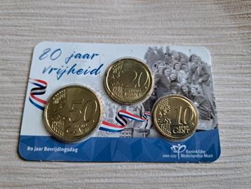 80 jaar Bevrijdingsdag coincard 2025 beschikbaar voor biedingen