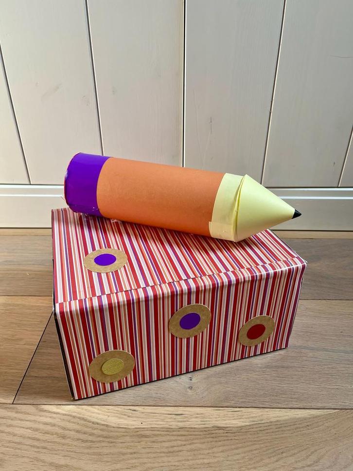 Sinterklaas surprise potlood / tekenen / kleuren, Diversen, Sinterklaas, Ophalen of Verzenden