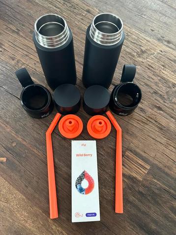 2X Airup twist pro steel zwart NIEUW beschikbaar voor biedingen