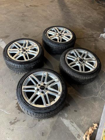 (ORIGINELE) RS Audi velgenset met winterbanden! Zat onder A6 beschikbaar voor biedingen