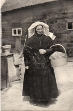 Noord-Brabantsch Dorpsleven, Boerin met mooie kap. 4083, Verzamelen, Ansichtkaarten | Nederland, Verzenden, 1920 tot 1940, Gelopen