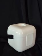 Vintage Ijsbucket van guzzini met ijstang wit met chroom, Ophalen of Verzenden, Zo goed als nieuw