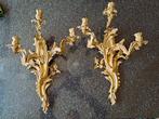 Twee Wand kandelaars, Antiek en Kunst, Antiek | Kandelaars, Ophalen, Koper of Brons
