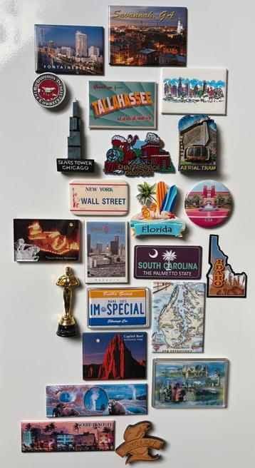 Koelkastmagneten uit Amerika USA NR 3 beschikbaar voor biedingen