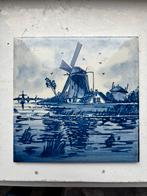 Delfts Handwerk tegel met molen, Ophalen