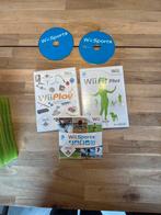 Wii Spellen Pakket: Wii Sports, Fit Plus, Play, Eén computer, Ophalen of Verzenden, Zo goed als nieuw, 3 spelers of meer