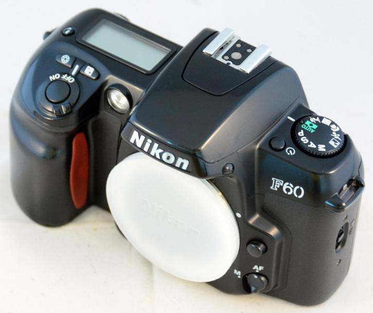 Nikon F60 body in TOP STAAT, Audio, Tv en Foto, Fotocamera's Analoog, Gebruikt, Spiegelreflex, Nikon, Ophalen of Verzenden