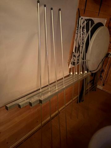 4x 2 elements fm antenne (Bouwer brescia) 7/16 beschikbaar voor biedingen