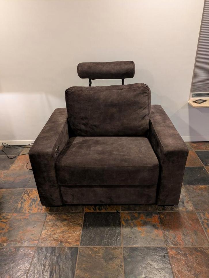 Urban Sofa  electrische Relaxfauteuil - ZGAN!, Huis en Inrichting, Fauteuils, Zo goed als nieuw, Stof, 100 tot 125 cm, 75 tot 100 cm