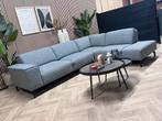 ZGAN Montel Soul Design Hoekbank - Grijs/Blauw - 290 x 225, Huis en Inrichting, 250 tot 300 cm, -, -, Hoekbank
