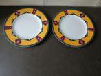 Kahla Change ontbijtborden geel (2), Ophalen of Verzenden, Zo goed als nieuw, Overige stijlen, Bord(en)