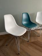 Eames DSR Look-Alike Stoelen - 5 stuks, Huis en Inrichting, Stoelen, Ophalen, Kunststof, Gebruikt, Blauw