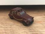 1:87 Herpa Citroën 2cv Charleston bordeaux, bruin interieur, Hobby en Vrije tijd, Modelauto's | 1:87, Ophalen of Verzenden, Zo goed als nieuw