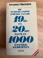 Nederlandse Poëzie 19e & 20e Eeuw - Gerrit Komrij, Ophalen of Verzenden, Gelezen, Eén auteur