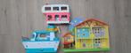 Peppa pig huis + camper + boot, Ophalen