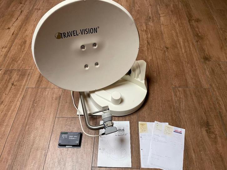 Travel vision schotel antenne camper elektrisch Hymer, Caravans en Kamperen, Camper-accessoires, Gebruikt, Ophalen