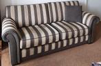Mooie bruin/creme 3 persoons zitbank, Ophalen, Klassiek, 150 tot 200 cm, Driepersoons