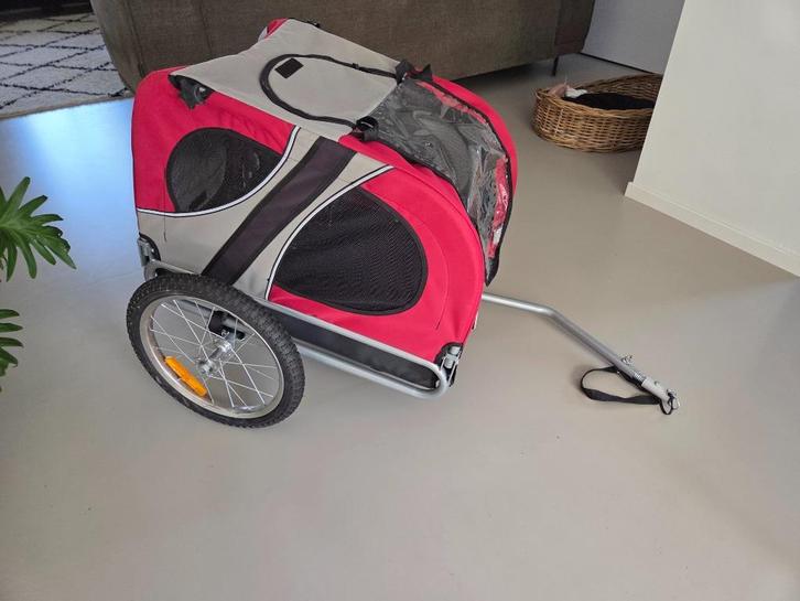 TOPMAST, honden fietskar, nagenoeg nieuw, zie advertentie, Dieren en Toebehoren, Honden-accessoires, Zo goed als nieuw, Ophalen of Verzenden