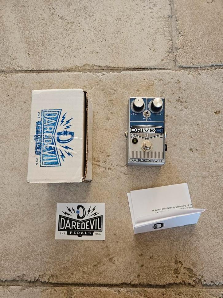 Daredevil Drive-Bi Distortion Pedaal, Muziek en Instrumenten, Effecten, Zo goed als nieuw, Distortion, Overdrive of Fuzz, Ophalen of Verzenden