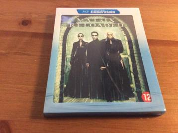 Matrix Reloaded blu-ray. warner bros essentials editie beschikbaar voor biedingen