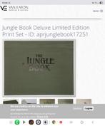 Jungle Book Deluxe Limited Edition Print Set, Ophalen of Verzenden