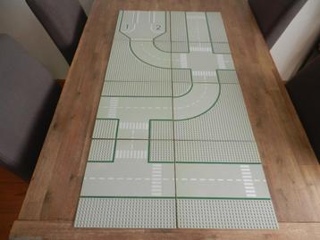 Lego grondplaten met straat (8 stuks) beschikbaar voor biedingen