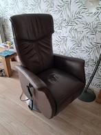 Relaxstoel bruin, Huis en Inrichting, Ophalen, Gebruikt, Minder dan 75 cm, Leer