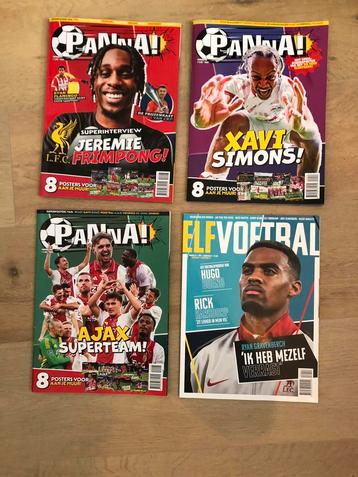 3 Panna! tijdschriften 2025 en 1 ELF voetbal beschikbaar voor biedingen
