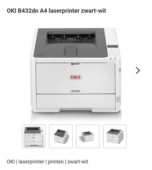 OKI B432dn Printer, Computers en Software, Printers, Nieuw, Printer, Ophalen of Verzenden