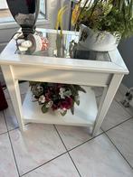 Ikea Liatorp bijzettafeltje glas 2 stuks, Huis en Inrichting, Tafels | Sidetables, Ophalen, 50 tot 100 cm, Rond, 25 tot 50 cm