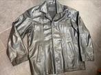 Leren jas zwart, Kleding | Heren, Jassen | Winter, Ophalen of Verzenden, Maat 52/54 (L), Zwart