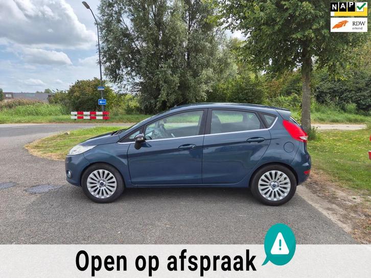 Ford Fiesta 1.25 Titanium / APK 26-09-26, Auto's, Ford, Bedrijf, Te koop, Fiësta, ABS, Airbags, Airconditioning, Bluetooth, Boordcomputer