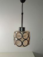 Vintage hanglamp glas, Ophalen of Verzenden, Glas, Minder dan 50 cm