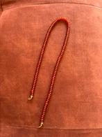 Ketting granaat goud elle aime, Sieraden, Tassen en Uiterlijk, Kettingen, Ophalen of Verzenden, Zo goed als nieuw, Goud