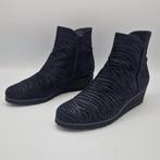 Volare enkellaarsjes. Maat 41. Nachtblauw/zebraprint., Kleding | Dames, Blauw, Nijmegen, Volare, Ophalen of Verzenden