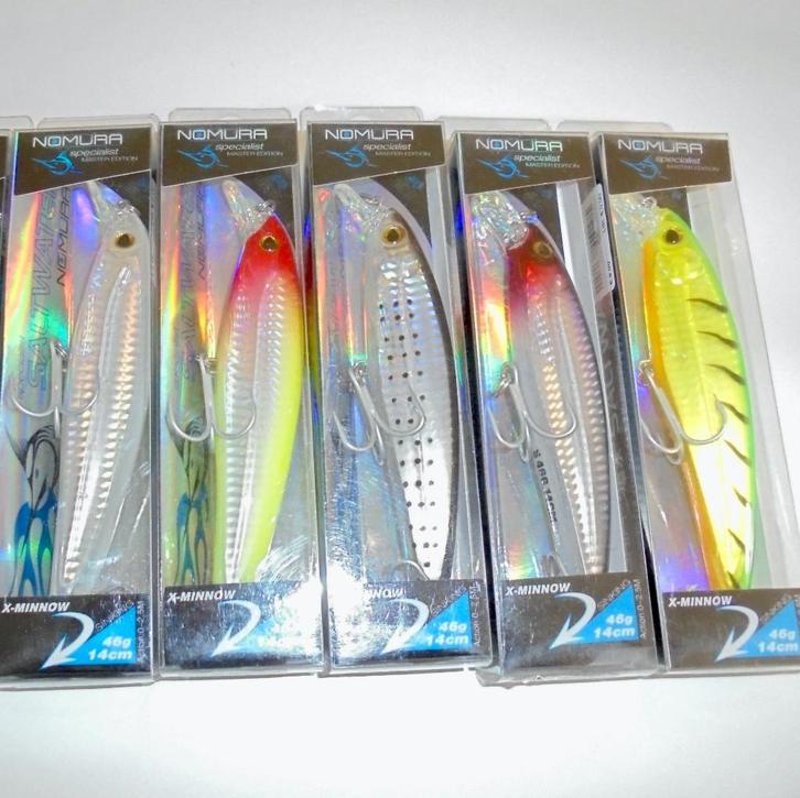 Big Game Nomura X-Minnow 14cm 46gr sinking salt water rapala, Watersport en Boten, Hengelsport | Zeevissen, Nieuw, Overige typen