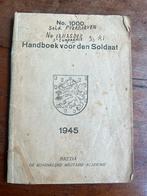 Handboek Soldaat 1945 KNIL Stoottroepen 13 RI Bren NBS, Verzamelen, Militaria | Tweede Wereldoorlog, Nederland, Boek of Tijdschrift
