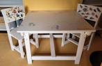 Stevige tafel en stoelen voor kids, Kinderen en Baby's, Kinderkamer | Tafels en Stoelen, Ophalen, Zo goed als nieuw, Tafel(s) en Stoel(en)