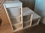 IKEA Trofast opbergcombinatie wit inclusief 6 opbergbakken, Huis en Inrichting, Kasten | Overige, Ophalen, Gebruikt