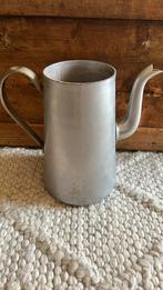 Grote oude kan vaas brocante vintage emaille, Ophalen of Verzenden
