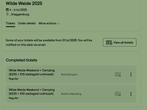 Wilde weide ticket 2x, Twee personen