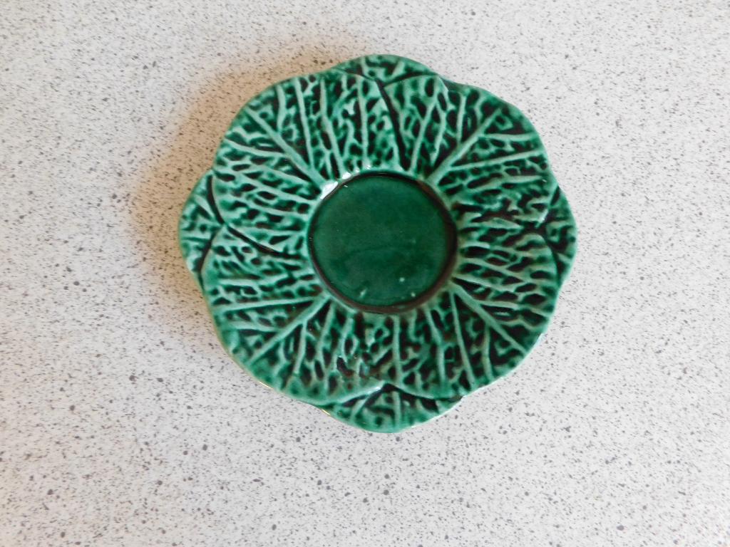 Schotel 12 cm. Koolblad, Keramiek, Ophalen of Verzenden, Zo goed als nieuw, Overige stijlen