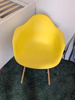 Gele Schommelstoel - Eames Stijl, Overige kleuren, Zo goed als nieuw, Eames, Eén