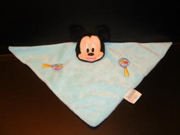 PANDA DISNEY MUIS MICKEY MOUSE KNUFFELDOEKJE DRIEHOEKIG VELO beschikbaar voor biedingen